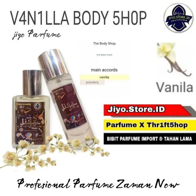 V4NILLA B0DY SH0P Inspired By Jiyo Parfume For Women Tahan lama Edp FREE Tester
