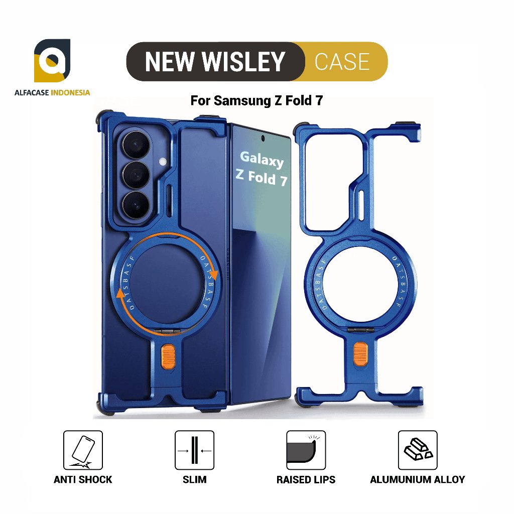ALFACASE Case Samsung Z Fold 7 - New Wisley - Casing Z 7