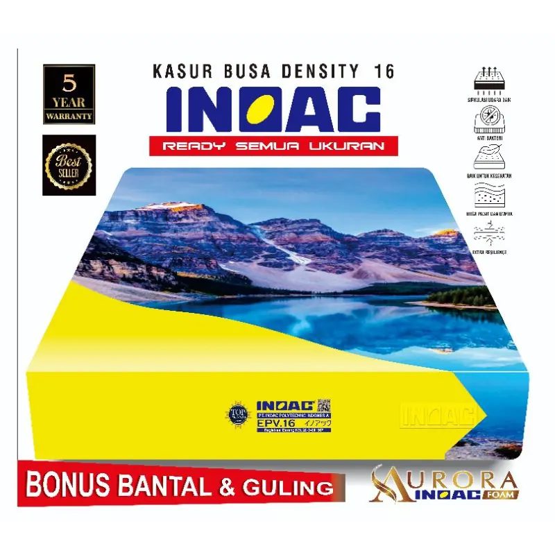 Kasur Busa INOAC Density 16 Garansi 5 Tahun
