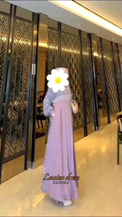 Beena Basic Gamis Brand Amore BY Ruby Louisa Kasual