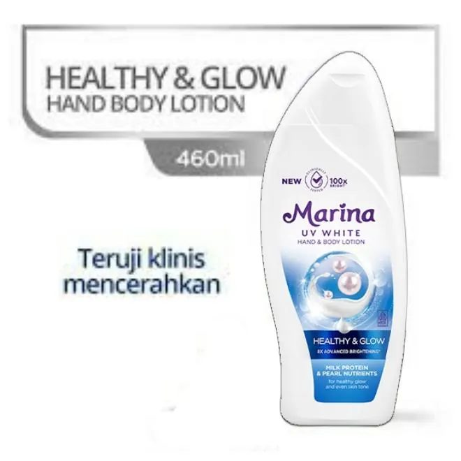 Hand & Body Marina UV White Healthy & Glow 460ml
