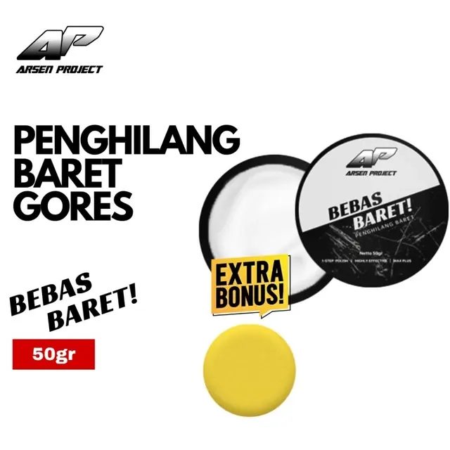 50% Arsen Project BEBAS BARET! Penghilang Ringan Body Motor & Mobil