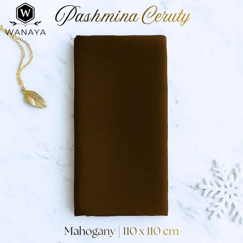 Pashmina ukuran 185x170 cm premium ceruty babydoll, adem dan lembut, nyaman dipakai