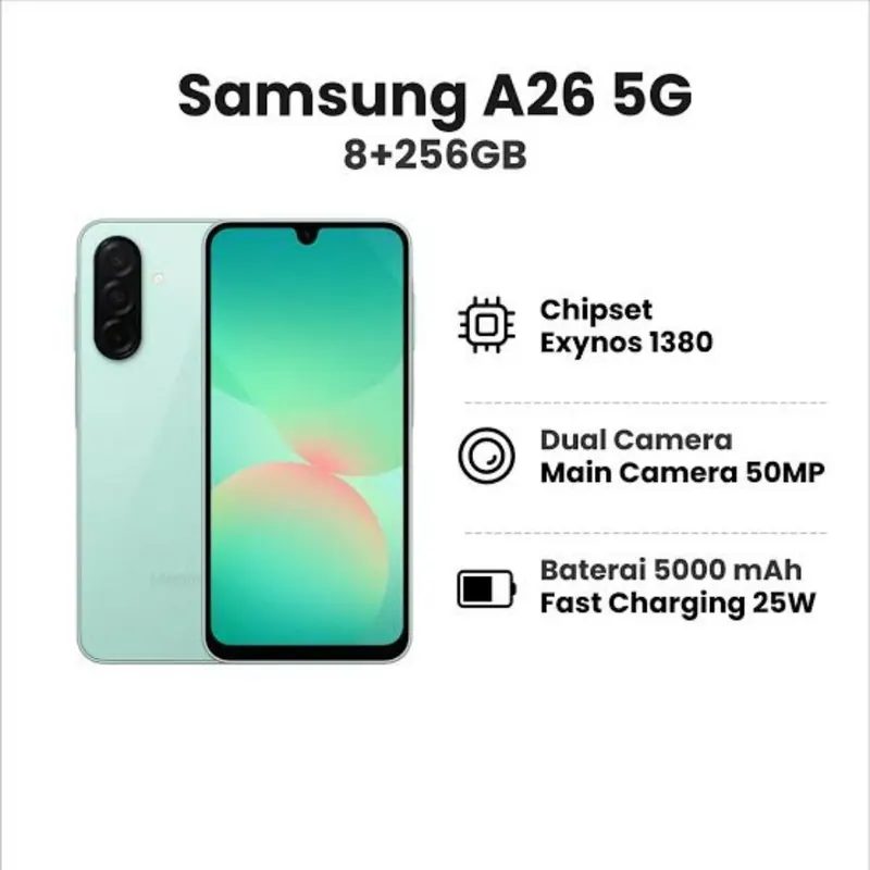 samsunggalaxy a26peach8/256