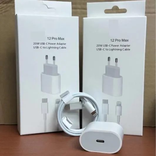 Charger IP 20 Watt Fast Charging Adaptor USB C To Lightning Casan Ip Kabel 20W