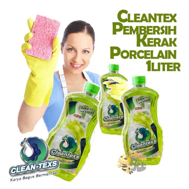 Cleantex Pembersih Kerak Porcelain 1L Efektif & Aman
