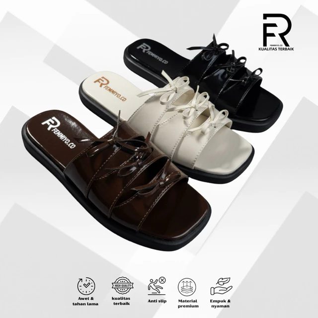 Fmy.co - Sandal Platform Wanita Pita Coquette / 3