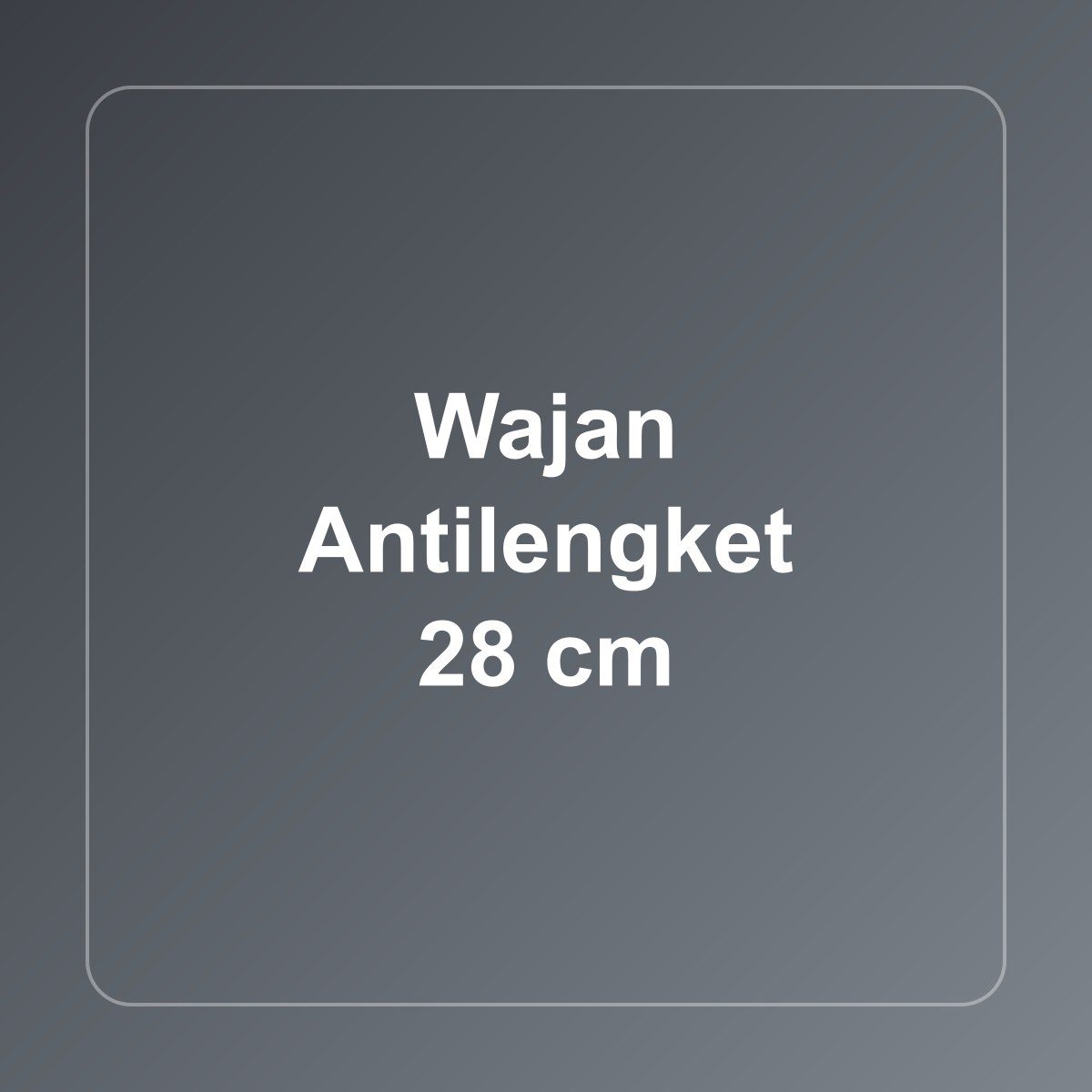 Wajan Antilengket 28 cm
