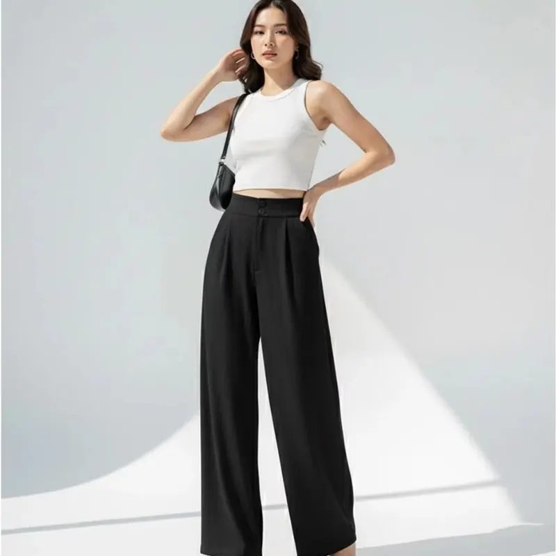 Jennie Pants Celana Kulot Kantor Highwaist Daily Premium Cullote Loose