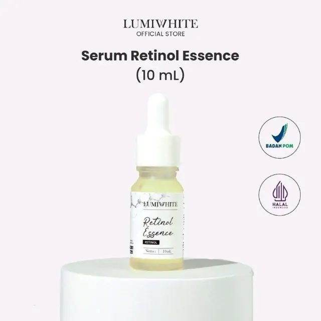 BPOM Lumiwhite Retinol Essence / Serum Pemutih Wajah / Skincare 10 ml