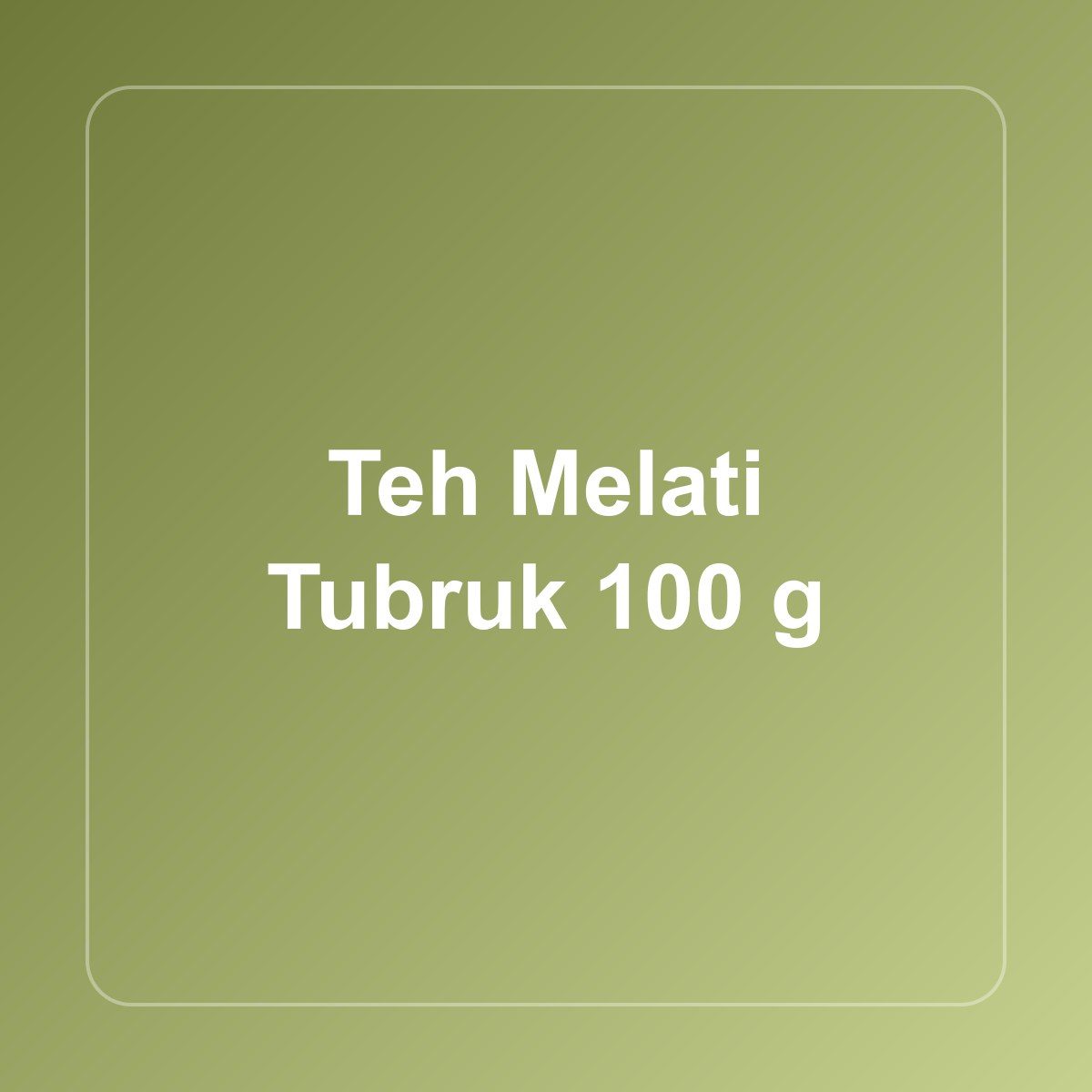 Teh Melati Tubruk 100 g