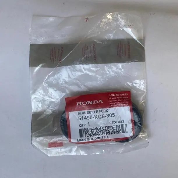 Seal Shock SET FR Fork AA Super GL Pro, Tiger, CB150R (51490-KC5-305) depan