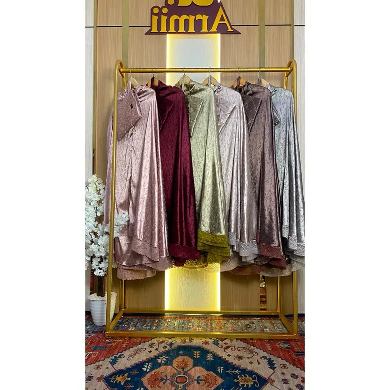 Daisha Series I Mukena Renda Bawah Bahan Armaney Jaguard Extra Jumbo I Armii.id