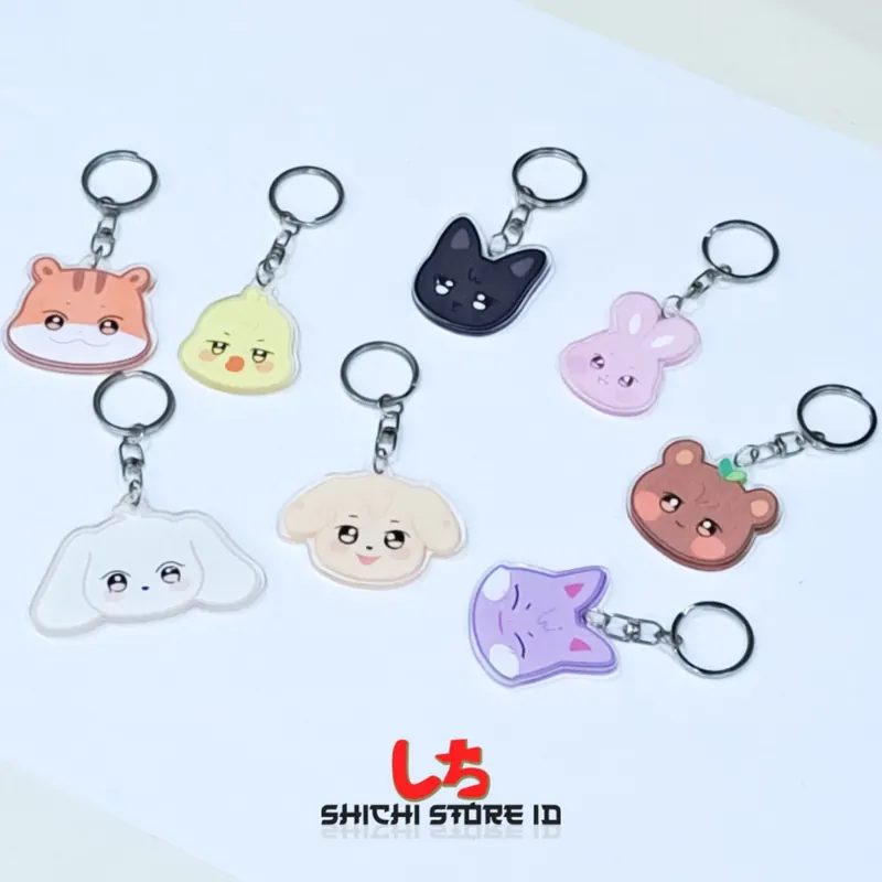 Keychain ATEEZ/ Gantungan Kunci Kpop