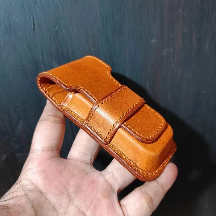 Fountain Pen Case, Leather, tempat pulpen KAWECO AL SPORT 2 Stationery