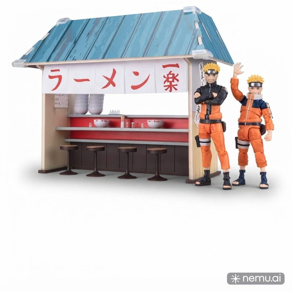 Naruto Ramen Shop Playset