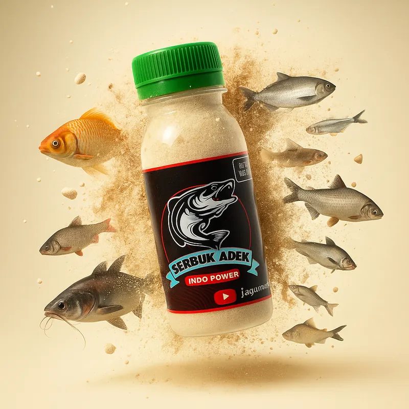 Serbuk Pengumpul Ikan Penambah Nafsu Makan Umpan Radek Aroma Susu Kroto [BELI 7 GRATIS 1]