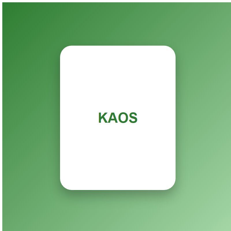 Kaos Uji Retest Staging