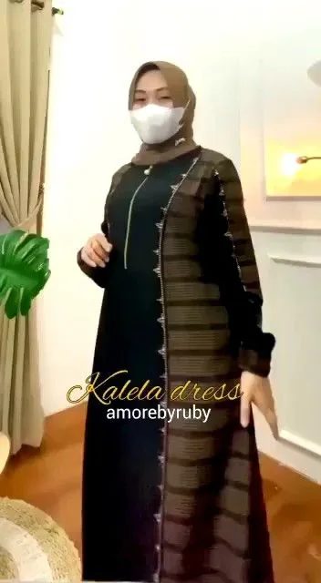 amore by ruby gamis kalela motif model elegan formal