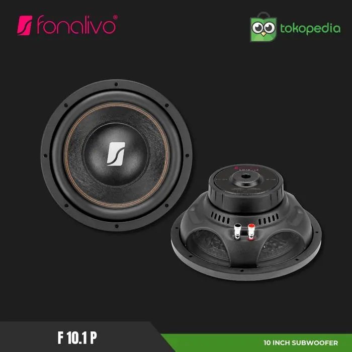 Subwoofer Fonalivo F 10.1 P 10 Inch Single Voice Coil By Vox Research