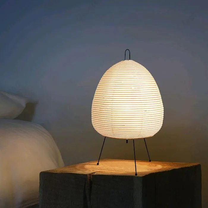 Lampu Meja Hias Kertas Model Jepang Lampion Cafe Resto Hotel Desk Lamp Paper 3in1 Color