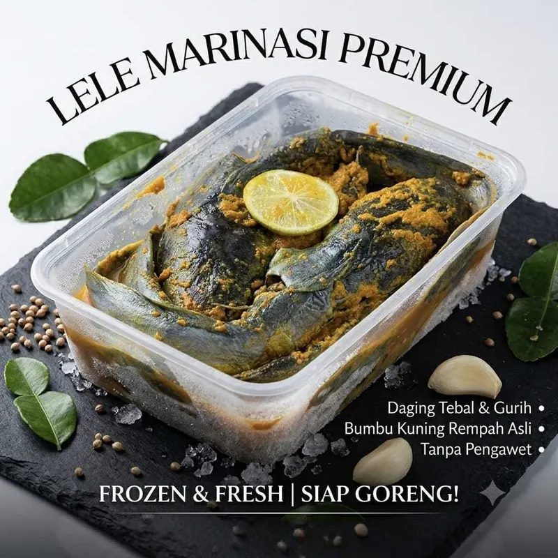 Ikan Lele Marinasi (BOX) Frozen Homemade tanpa bahan pengawet