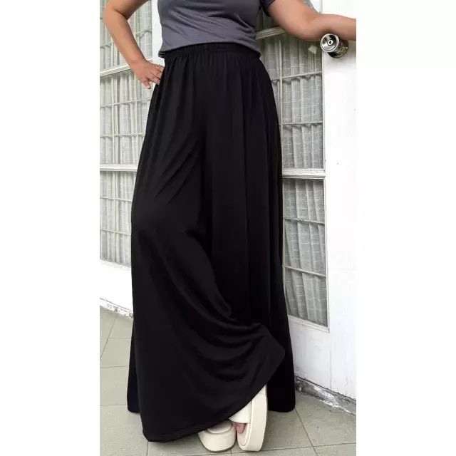 Palazzo Pants By Benikmami I Celana Kulot Bahan PE Soft Premium Muat Up to 100kg