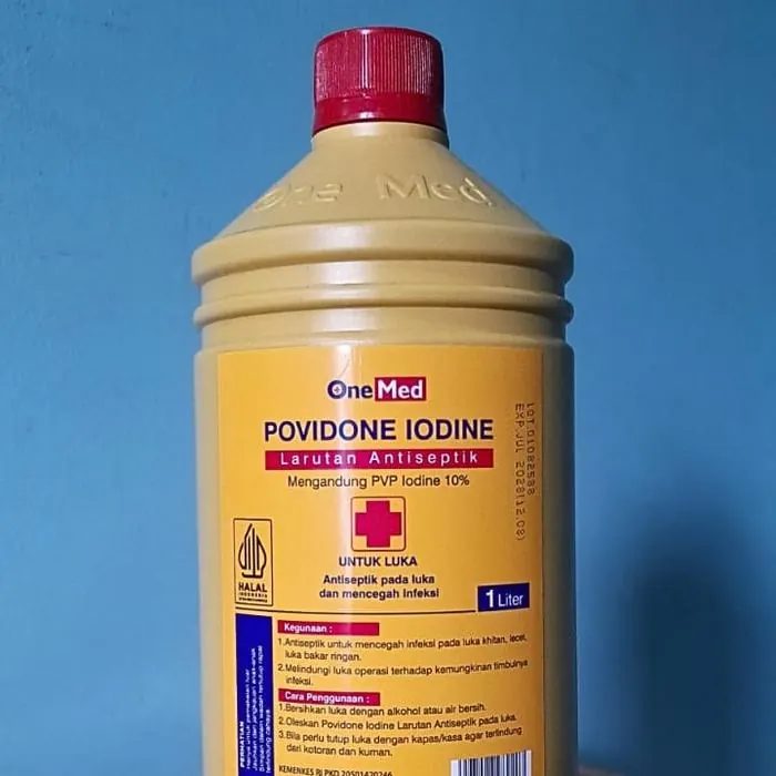 onemed povidone iodine 1L - Larutan Antiseptik