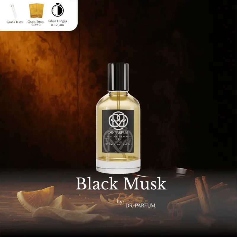 Parfum Black Musk Women - Perfume Wanita Tahan Lama - Dr Parfume