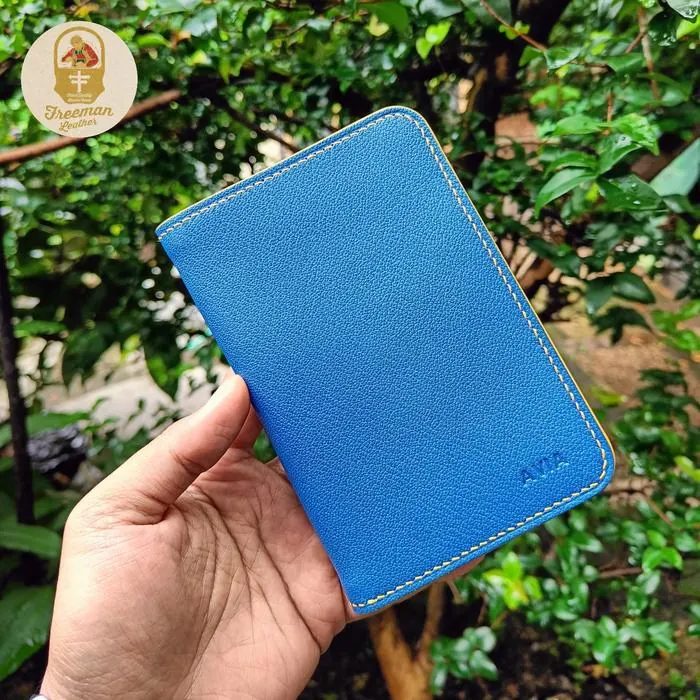Passport Wallet Leather Cover Dpte Case Travel kulit asli Arlan Chevre