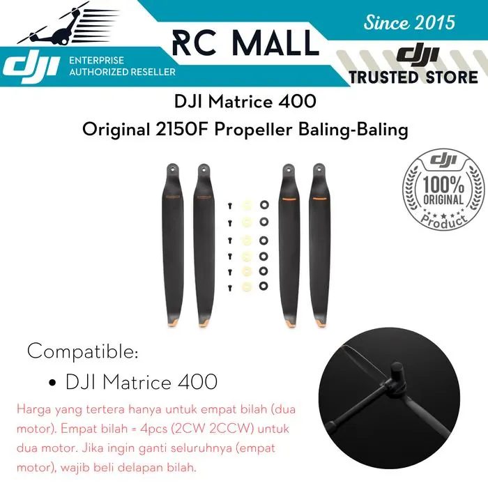 Propeller Baling-Baling DJI Matrice 400 2150F Drone 400 Original