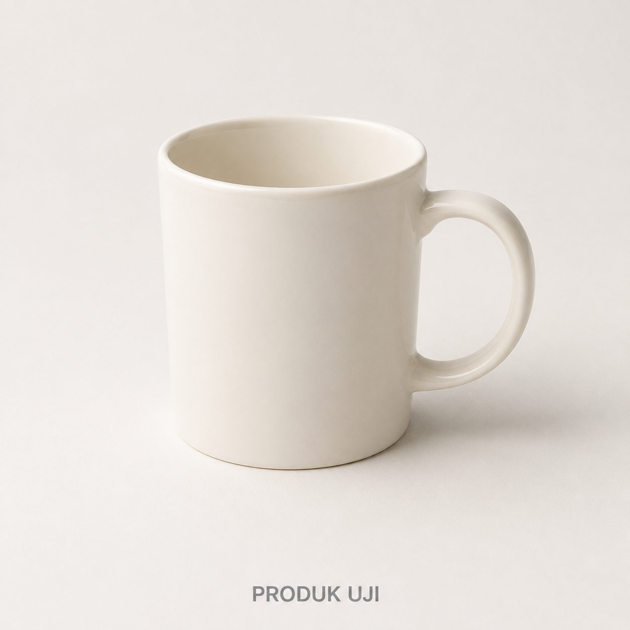 [UJI] Mug Keramik Putih 350 ml