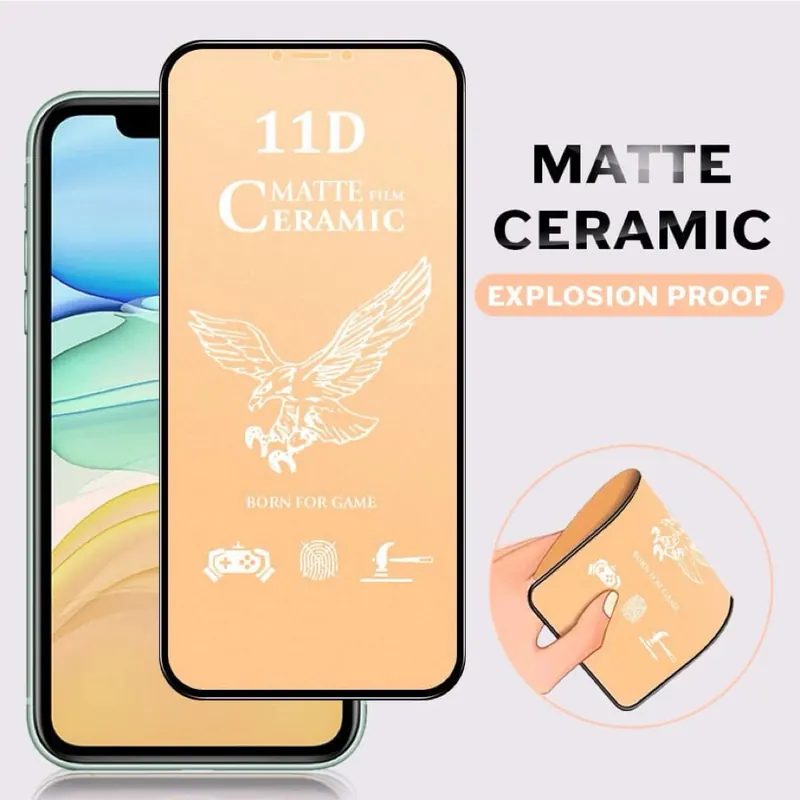 OPPO A17 A17K A35 A1X(5G) Tempered Glass/Anti Gores Full Cover Ceramic Matte