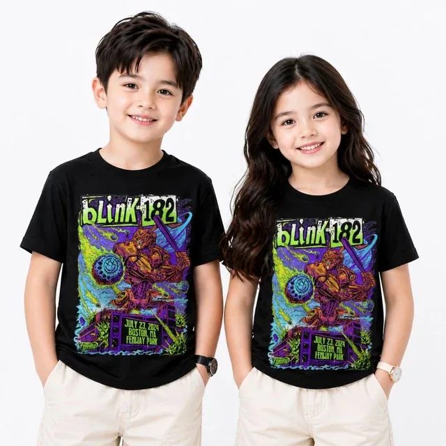 Baju Kaos Anak-Anakn Blink-182 ART 99 Bahan Cotton Combed Adem Cocok Untuk Anak l Unisex
