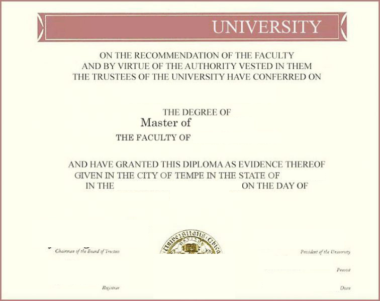 Latest education certificate