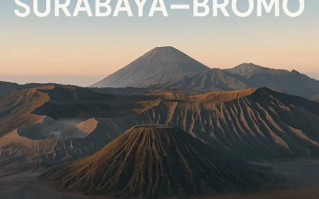 Itinerary 3H2M Surabaya–Bromo